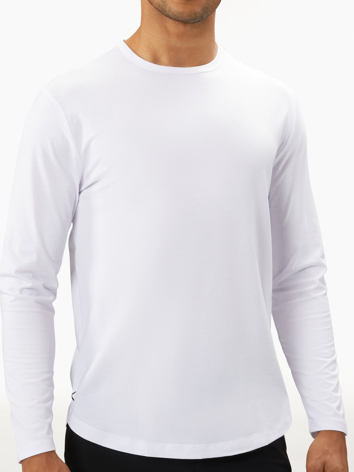 AO Universal Long Sleeve Curve-Hem Tee