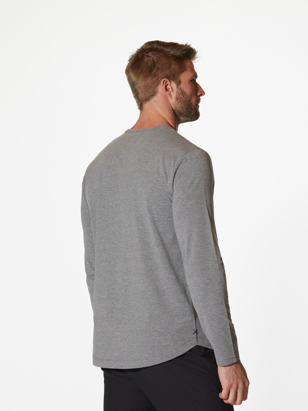 AO Universal Long Sleeve Curve-Hem Tee