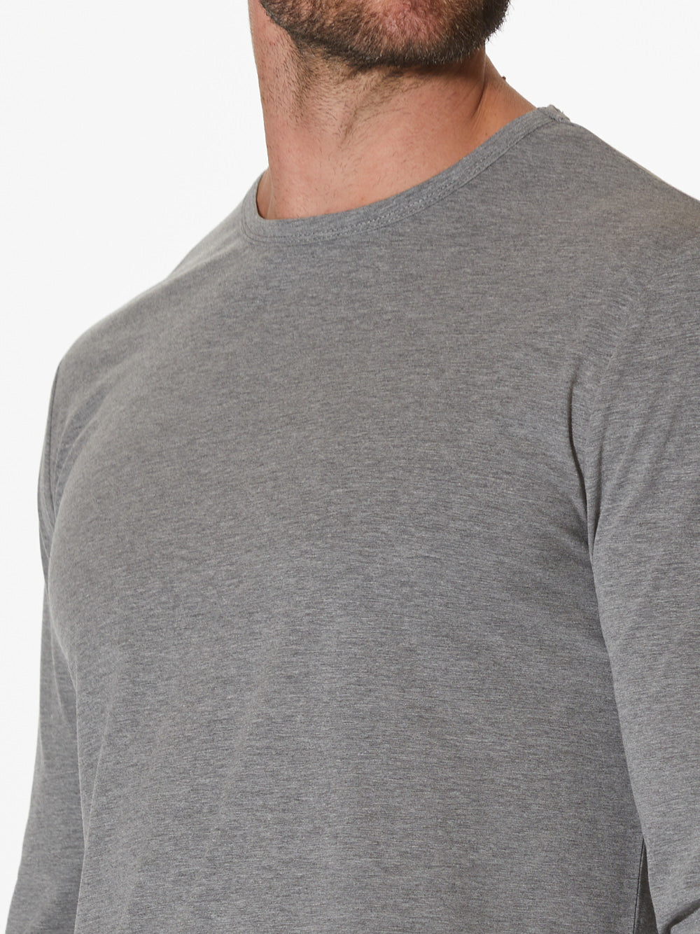AO Universal Long Sleeve Curve-Hem Tee