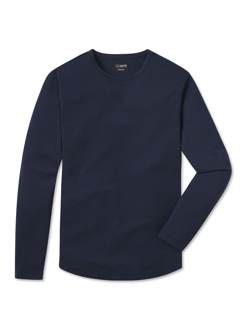 AO Universal Long Sleeve Curve-Hem Tee