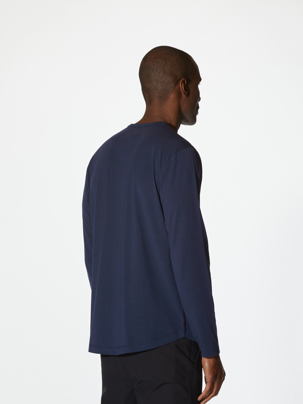 AO Universal Long Sleeve Curve-Hem Tee