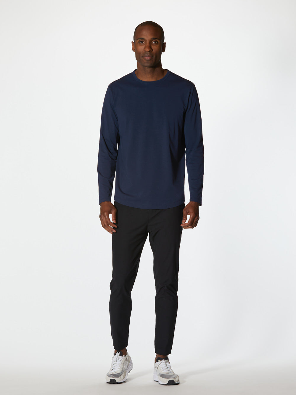 AO Universal Long Sleeve Curve-Hem Tee