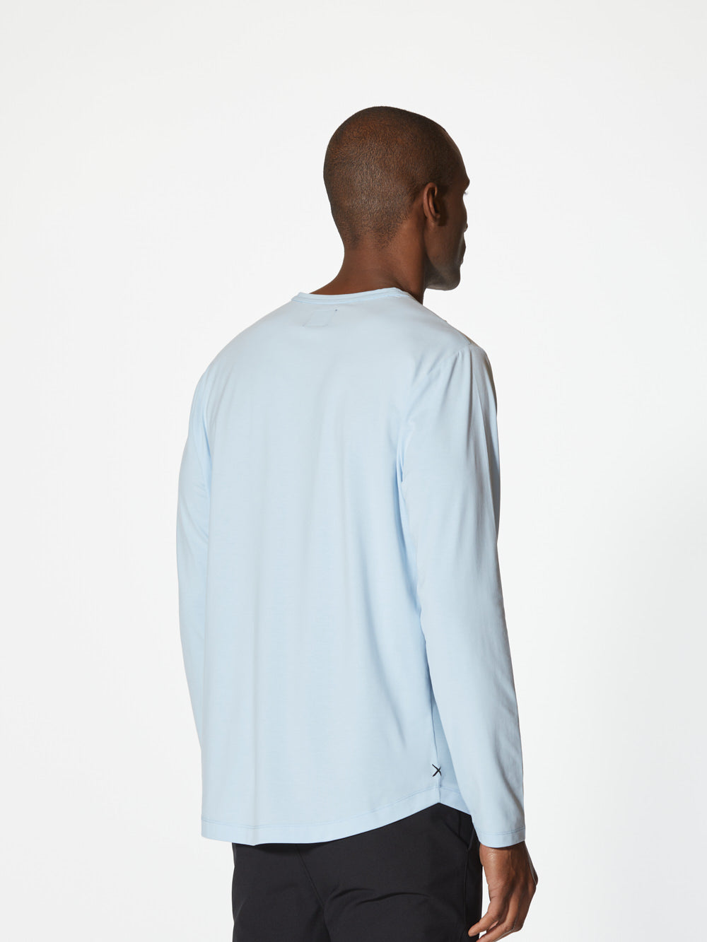 AO Universal Long Sleeve Curve-Hem Tee