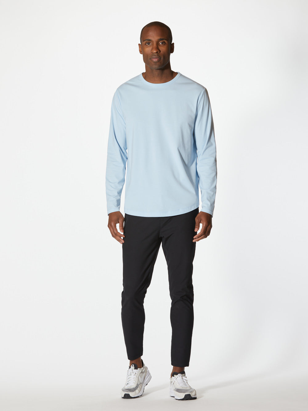 AO Universal Long Sleeve Curve-Hem Tee