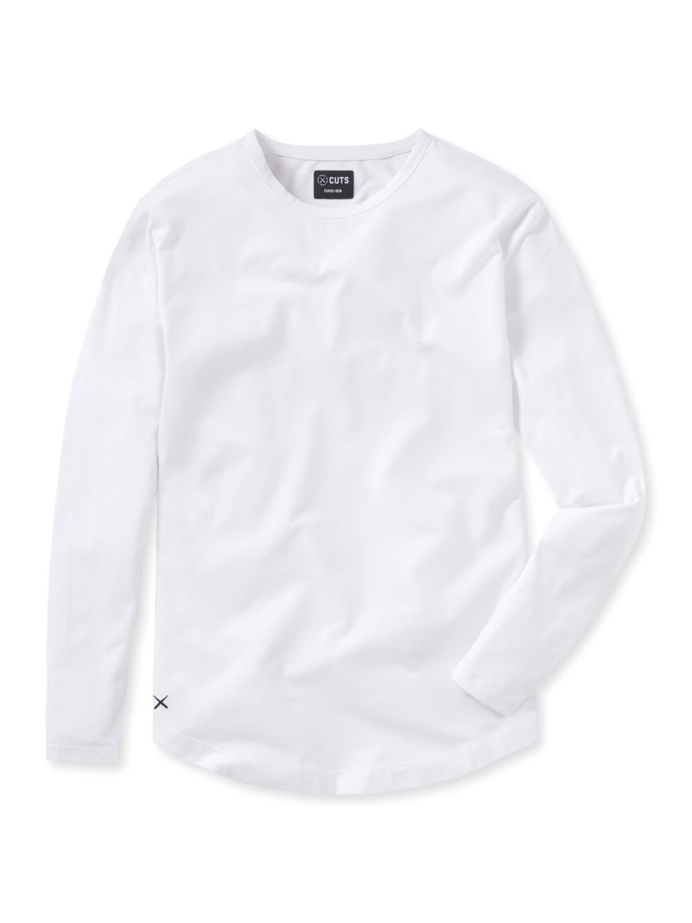 AO Universal Long Sleeve Curve-Hem Tee